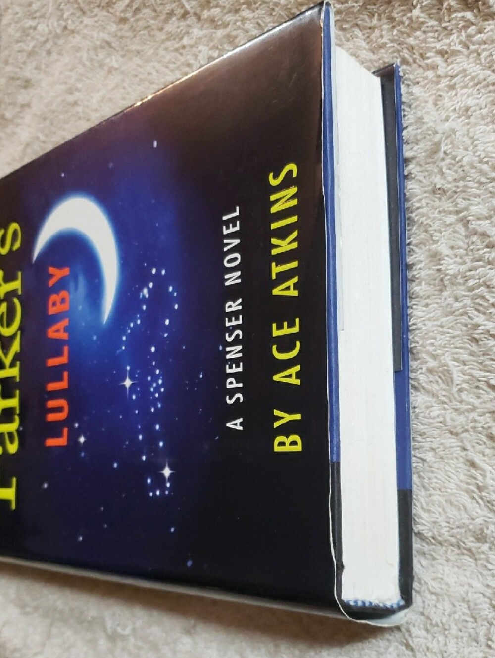 2012 First Edition - Robert B. Parker's Lullaby by Ace Atkins - Hardcover Novel - Picture 5 of 14